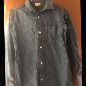 Boys button down top